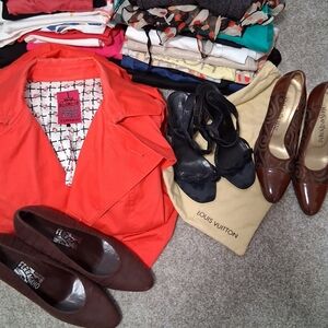 High End brand, pre owned, great condition, some with tag.